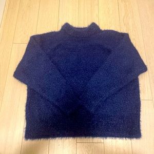 Primark Blue Fluffy Sweater Sparkle